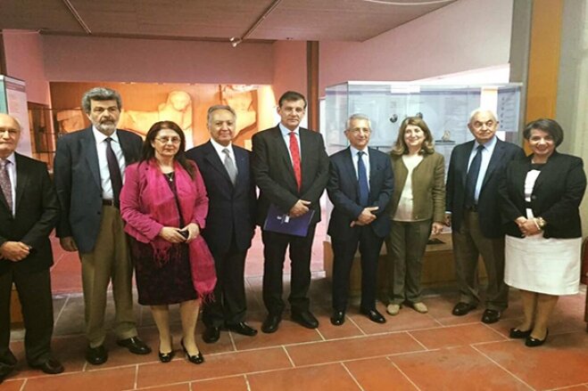 Παρουσίαση της έκθεσης με τίτλο «Μια νεανική αρχαιολογική συλλογή: από τη Λευκωσία στο Πανεπιστήμιο Αθηνών»